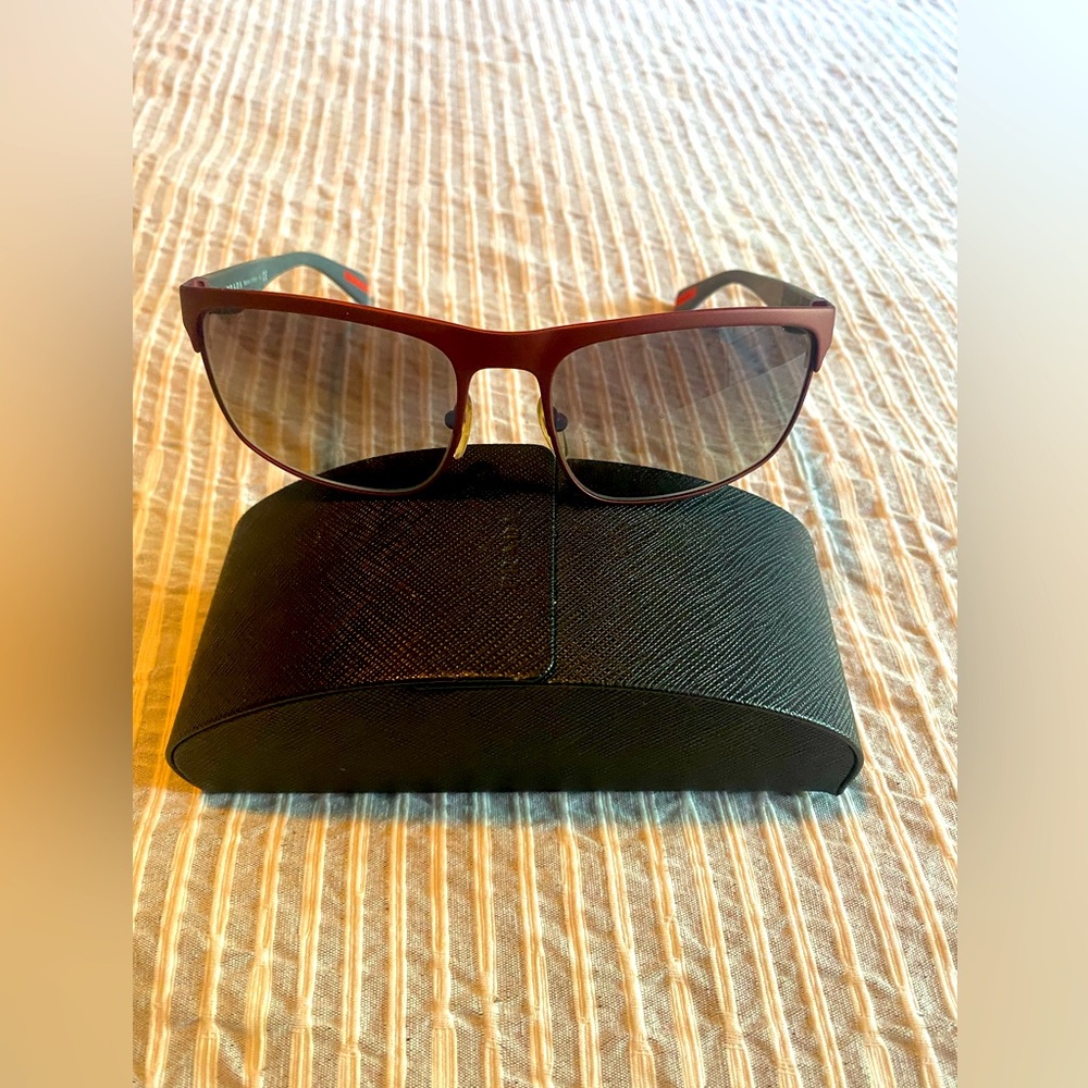 Prada Mens Sunglasses with Case